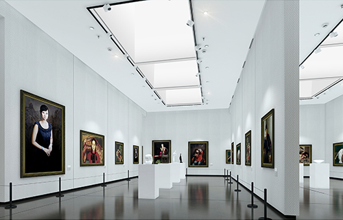 贵州美术馆新馆三楼